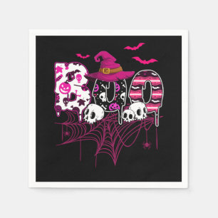 Serviette En Papier Cancer du sein Costume d'Halloween Boo avec Casque