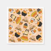 Candy Corn Magic Cocktail serviettes