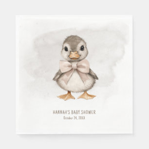 Serviette En Papier Cane adorable de bébé, ça va être une baby shower