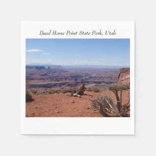 Serviette En Papier Canyons à Dead Horse Point State Park