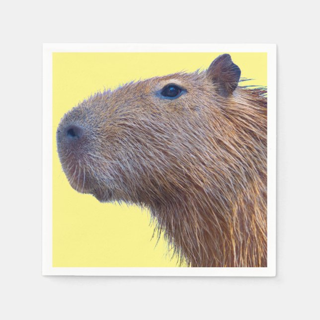 Serviette En Papier Capybara (Devant)