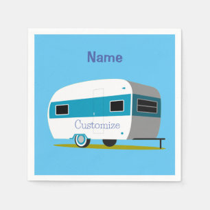 Serviette En Papier Caravan Camper RV Thunder_Cove