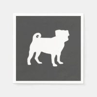 Carlin Chien Baby shower Gris Chiot Chien Neutre G