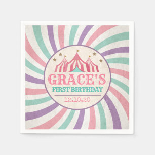 Serviette En Papier Carnaval Anniversaire de la fête Napkins