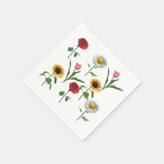 Serviette En Papier Carrelage en céramique Zazzle 4.25" x 4.25, Petit
