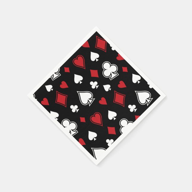 Serviette En Papier Cartes de jeu de poker (Coin)
