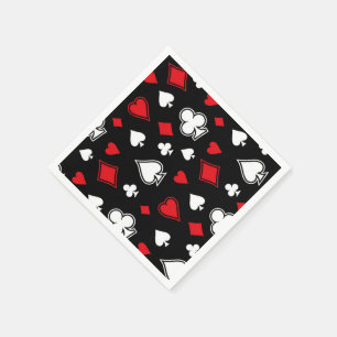 Serviette En Papier Cartes de jeu de tisonnier