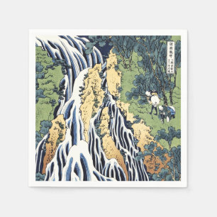 Serviette En Papier Cascade de Kirifuri près de la montagne Kurokami H