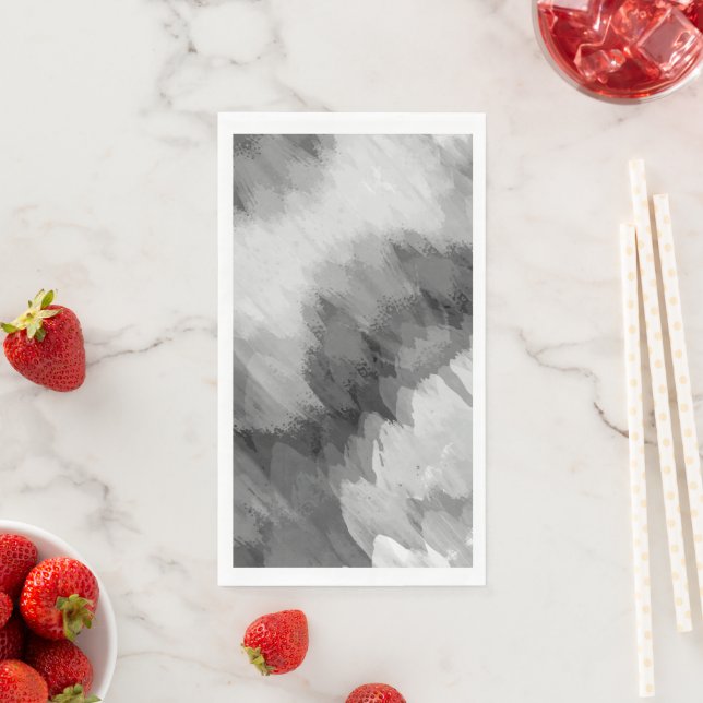 Serviette En Papier Cascade de l'aquarelle, nature 3 (En situation)