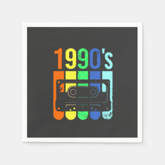 Serviette En Papier Cassette Des Années 1990