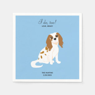Serviette En Papier Cavalier King Charles Mariage Cocktail Napkins
