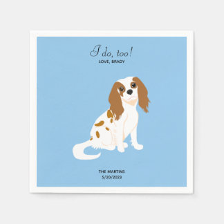 Serviette En Papier Cavalier King Charles Mariage Cocktail Napkins