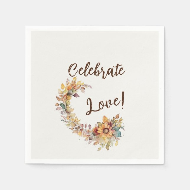 Serviette En Papier Celebrate (Devant)
