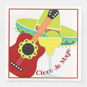 Serviette En Papier Célébration de Cinco de Mayo