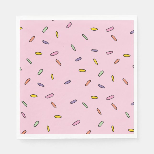 Serviette En Papier Célébration de la crème glacée Crème glacée Le Soc (Devant)