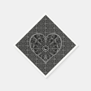 Serviette En Papier Céramique noir