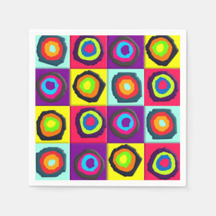 Serviette En Papier cercles