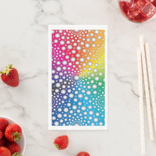 Serviette En Papier Cercles Mandala 2