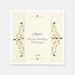 Serviette En Papier Cérémonie de l'Annaprashan du premier riz Affiche