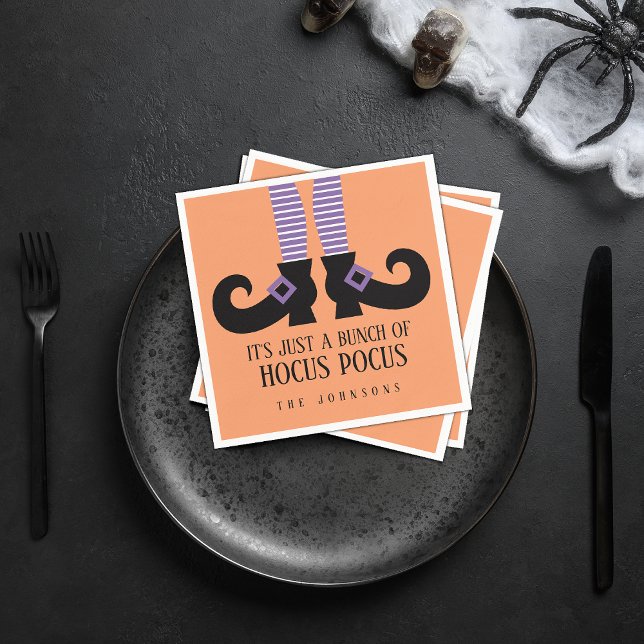 Serviette En Papier C'est juste un tas de tours de magie  (It's Just A Bunch Of Hocus Pocus Napkins)