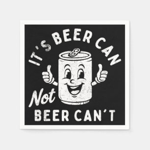 Serviette En Papier C'est la bière ne peut pas la bière ne peut pas dr
