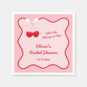 Serviette En Papier C'est la cerise en haut