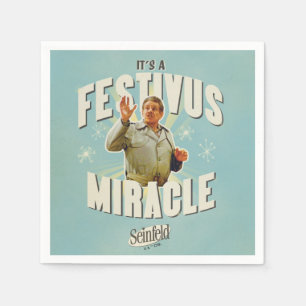 Serviette En Papier C'est un Miracle de Festivus