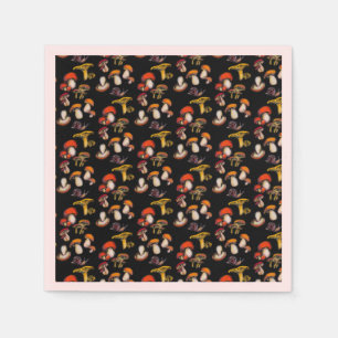 Serviette En Papier Champignons