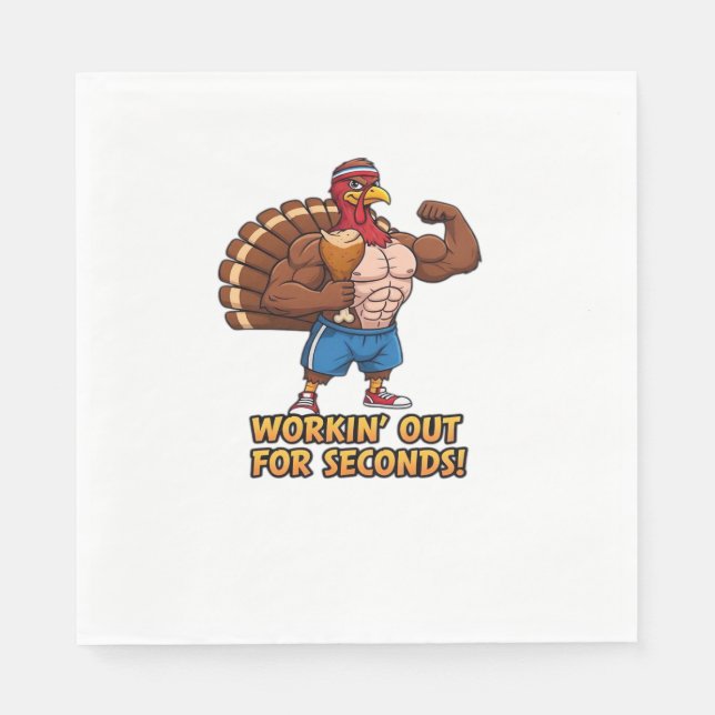 Serviette En Papier Champion de gymnastique musicale Turquie Funny Tha (Devant)