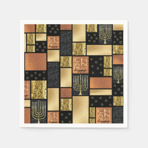 Serviette En Papier Chanukah Sparkley Tiles