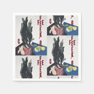 Serviette En Papier Charles Demuth Portrait Affiche de Georgia O'Keeff