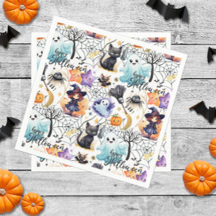 Serviette En Papier Charmante Halloween