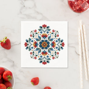Serviette En Papier Charme vintage dans chaque pli !