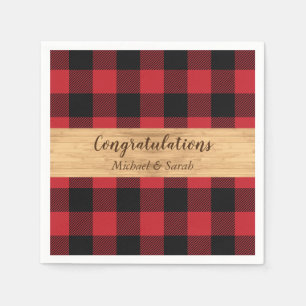 Serviette En Papier Chasse aux cerfs Lodge Baby shower Antlers