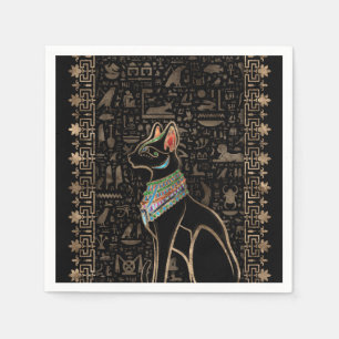 Serviette En Papier Chat égyptien - Bastet