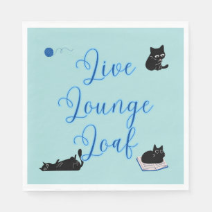 Serviette En Papier Chats de Loss Live Lounge