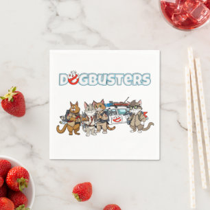 Serviette En Papier Chats Dogbusters