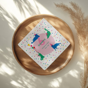 Serviette En Papier Chats joueurs Anniversaire parfait