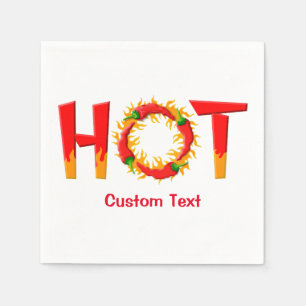 SERVIETTE EN PAPIER CHAUD