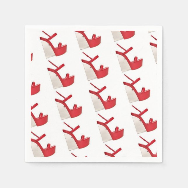 Serviette En Papier Chaussure Napkin (Devant)