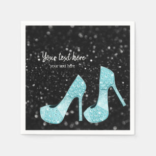 Serviette En Papier Chaussures Glam talons hauts pour toutes les occas