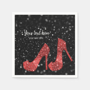 Serviette En Papier Chaussures Glam talons hauts pour toutes les occas