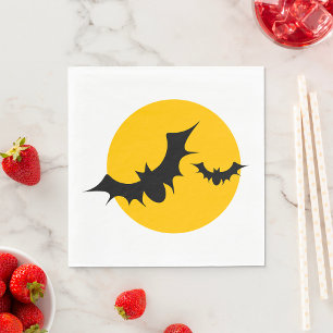 Serviette En Papier Chauve-Pleine lune