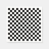 Check Black White Checkered Pattern