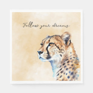 Serviette En Papier Cheetah