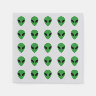 Serviette En Papier Chef Alien