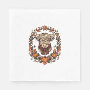 Serviette En Papier Chemise de pomme de terre de vache des Highlands G