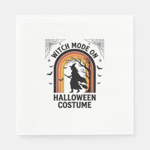Serviette En Papier Chemise de sorcière d'Halloween Costume drôle Grav