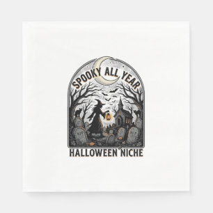 Serviette En Papier Chemise Halloween tous les jours Spooky toute l'an