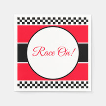 Chèque noir blanc avec rouge